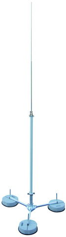 Air-term. mast 50 f. HVI light Cond. KIT w. tripod L 4900mm