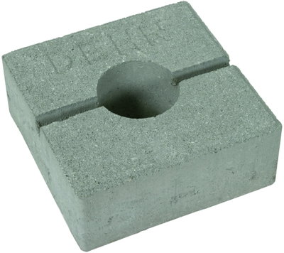 DEHNiso-DLH concrete block C35/45 180x180x70mm, recess f. base plate