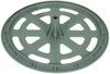 DEHNiso RCH base plate D 300mm with socket D 10mm PE