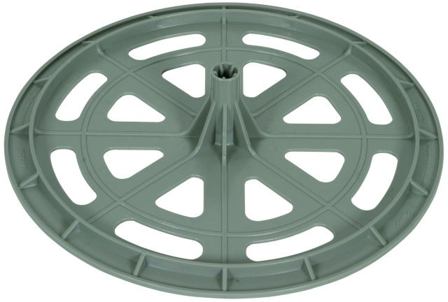 DEHNiso RCH base plate D 300mm with socket D 10mm PE
