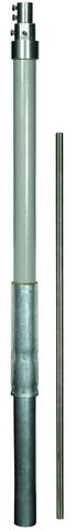 Supporting Tube D 50mm L 3200mm GRP/Al w. air-term. rod D 10mm L 1000mm
