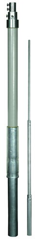 Supporting Tube D 50mm L 4700mm GRP/Al w. air-termin. rod D 22/16/10mm L2.5m
