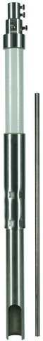 Supp.tube D 50mm L 4700mm GRP/StSt, air- ter.rod D 10mm L 1000mm, lateral outlet