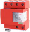 Combined arrester Type 1+2+3 DEHNventil M2 four-pole f. TT a. TN-S systems w. remote signal. contact