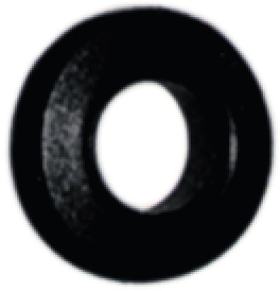 Ring made of plastic, hole 12mm for attaching to covering cloths -1000V