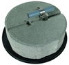 Roof conductor holder w. support plate a. concrete block f. HVI Cond. 20-23mm -KIT-