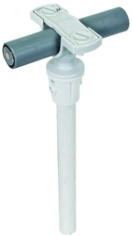 Spacer PA/GRP L 500mm grey with conductor holder D 20mm f. HVI conductor