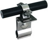 Roof cond. holder StSt f. metal roofs w. round stand. seam f. HVI cond.D 20-23mm