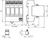 Surge arrester type 2 DEHNguard MP 4-pole Uc 275V for TN-S systems