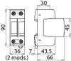 DEHNguard M surge arrester
