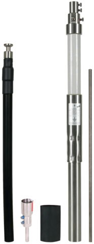 HVI power Conductor D 27mm Cu -KIT- w. supp.tube L 3500mm w. air-term.rod L 1.0m