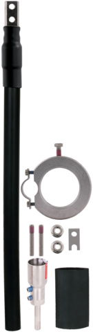 HVI power Conductor D 27mm Cu black w. conn. elements min. order L 6.0m