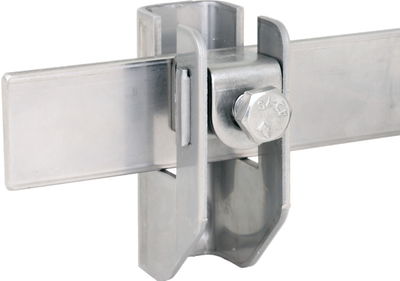 Flat strip a. round conductor hold. StSt f. Fl...11mm Rd 6-10mm wall dist. 11mm