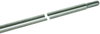 Tubular earth rod StSt (316TI/L) D 25x2mm L 1500mm