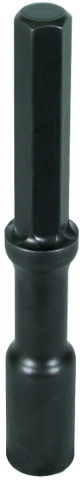 Hammer insert for earth rods D 20mm L 240mm for Atlas Copco width across flats 22
