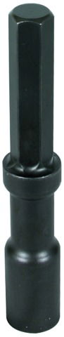 Hammer insert for earth rods D 25mm L 240mm for Atlas Copco width across flats 25