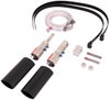 Connection kit with mounting material f. HVI power long Conductor D 27mm black