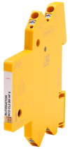 Compact combined arrester for 1 pair BLITZDUCTORconnect w. fault indication
