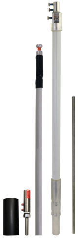 HVI light plus w.supporting tube -SET- D 40 mm L 2600 mm