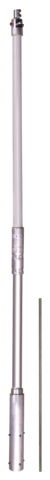 Supporting tube for HVI light plus, with air-term. tip f. rafter/metal roof bracket