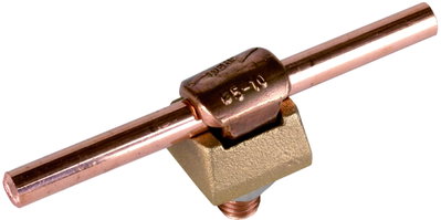 KS connector Cu-RCB f. Rd 6-10mm one-piece