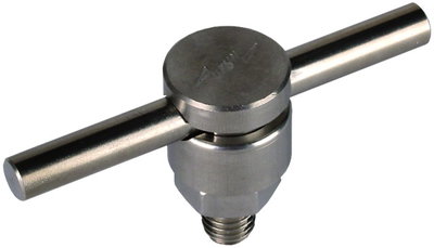 KS connector StSt f. Rd 6-10mm single- part unit with spring washer