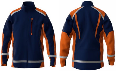 Arc-fault-tested protective jacket "Indoor", APC 2, CONFIGURED
