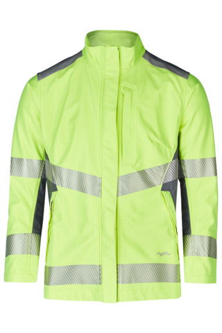 Arc-fault-tested protective jacket Outdoor - yellow, APC 2, woman´s size: 40 (M/L)