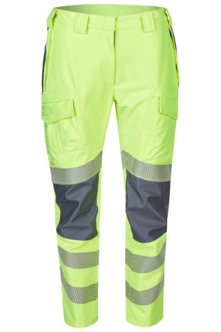 Arc-fault-tested protective trousers Outdoor - yellow, APC 2, woman´s size: 36 (S)