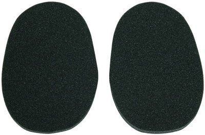 Pair of knee pads for arc-fault-tested protective trousers