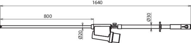Voltage detector PHE4 6...20kV 50 Hz with gear coupling Category S – Görsel 2 / 2
