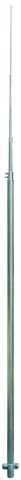 Air-term. rod D 40/16/10mm Al L 7000 mm with earthing clamp and KS connector