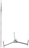 -SET- telescopic air-term. rod L5.2m Al with tripod R560mm HDG steel (St/tZn)