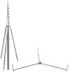 -SET-tele. air-term. rod w. brace L6.5m Al & tripod R 1435 mm HDG st (St/tZn)