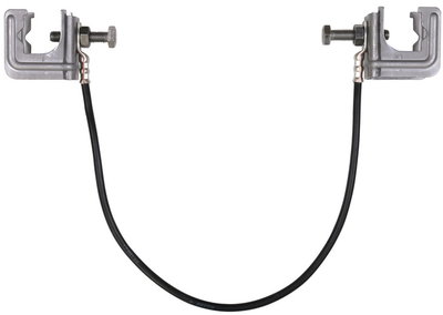 Bridging kit 16mm² L 600mm with two connecting clamps for Rd 10-28mm