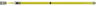 Telescopic earthing stick L 2180-4015mm w. SQL cone coupling