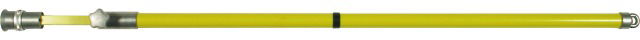 Telescopic earthing stick L 2180-4015mm w. SQL cone coupling