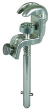 Universal clamp D 20/25mm T 15mm Rd/Fl 20mm T pin shaft (long)