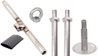 Starter kit for earth rod screwable, 6-piece