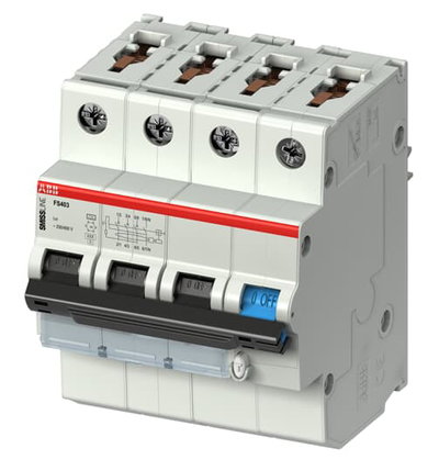 FS403MK-B25/0.03 Residual Current Circuit Breaker with Overcurrent Protection