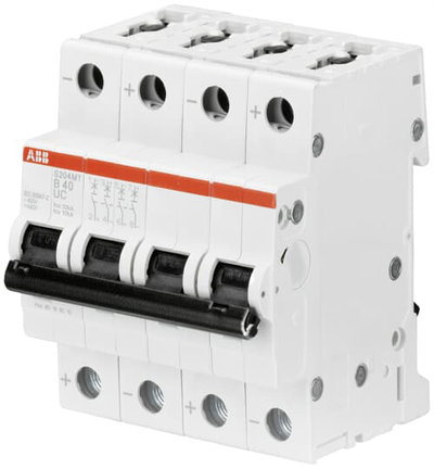 Miniature Circuit Breaker - S200MTUC - 4P - 25 A - C - (AC) 10 kA