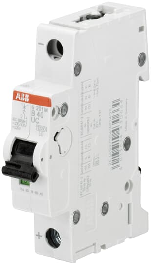 Miniature Circuit Breaker - S200MUC - 1P - 1.6 A - C - (AC) 10 kA