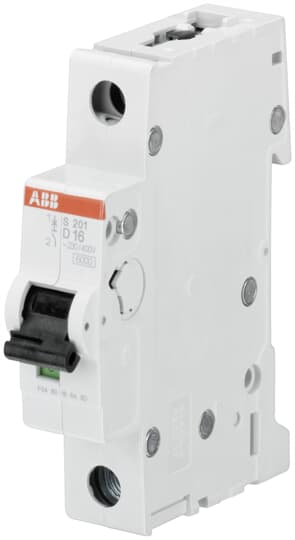 Miniature Circuit Breaker - S200 - 1P - 13 A - D - (AC) 6 kA
