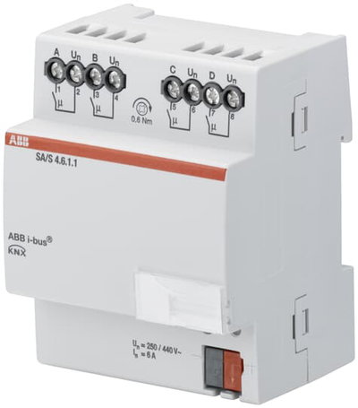 SA/S4.6.1.1 Switch Actuator, 4-fold,