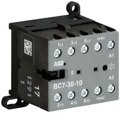 BC7-30-10-01 Mini Contactor 24 V DC - 3 NO - 0 NC - Screw Terminals
