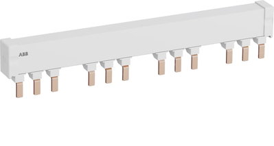 PS2-4-2-125 3-phase busbar for 4 MS165 with 2 HK/SK, Ie=125A