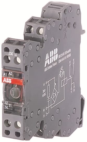 RBR121-60-230VUC Interface relay R600 1c/o,A1-A2=60-230VAC/DC,5-250VAC/10mA-6A