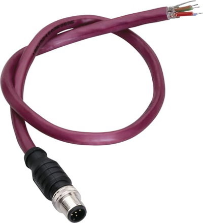 PROFIBUS DP Cable with Male Connector