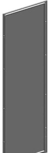 Side wall, 1913 mm x 325 mm x 325 mm