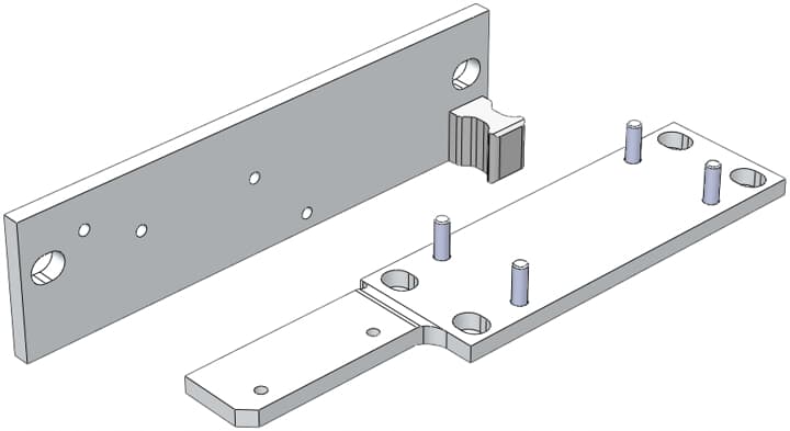 Dalton Fixing kit 2 Mounting kit